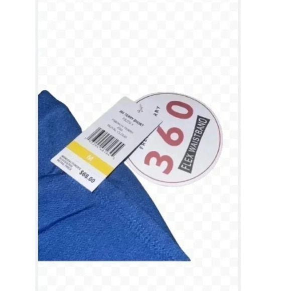 Surf & Swim Co Swim French Terry Athletic Shorts-Royal Cloud (Men’s Medium) - Picture 3 of 5